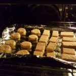 Baking in the oven
